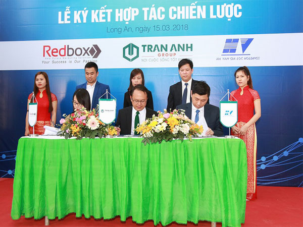 Ký kết hợp tác chiến lược dự án Long Phú Residence giữa Trần Anh Group và HVG Holdings